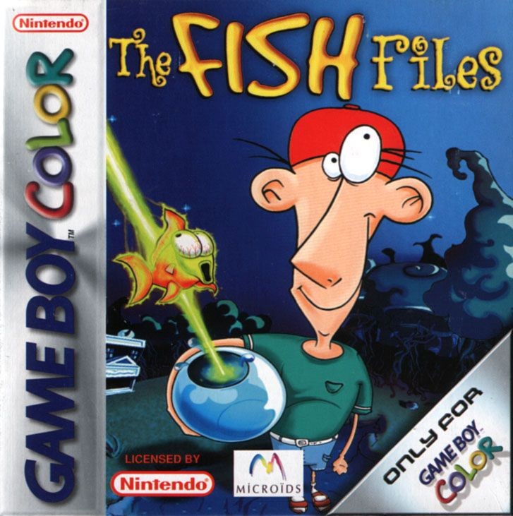 Portada oficial de The Fish Files  GBC