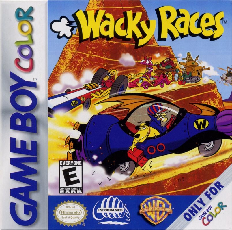 Portada oficial de Wacky Races  GBC