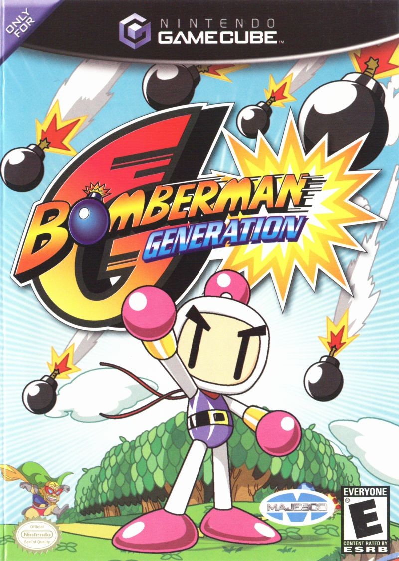 Portada oficial de Bomberman Generation  GCN