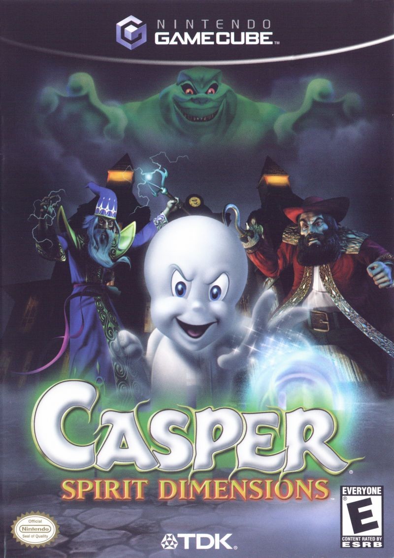 Portada oficial de Casper: Spirit Dimensions  GCN