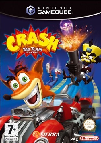 Portada oficial de Crash Tag Team Racing  GCN