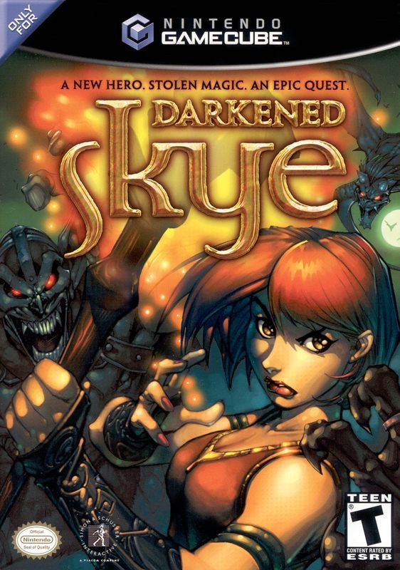 Portada oficial de Darkened Skye  GCN