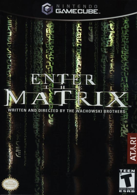 Portada oficial de Enter the Matrix  GCN