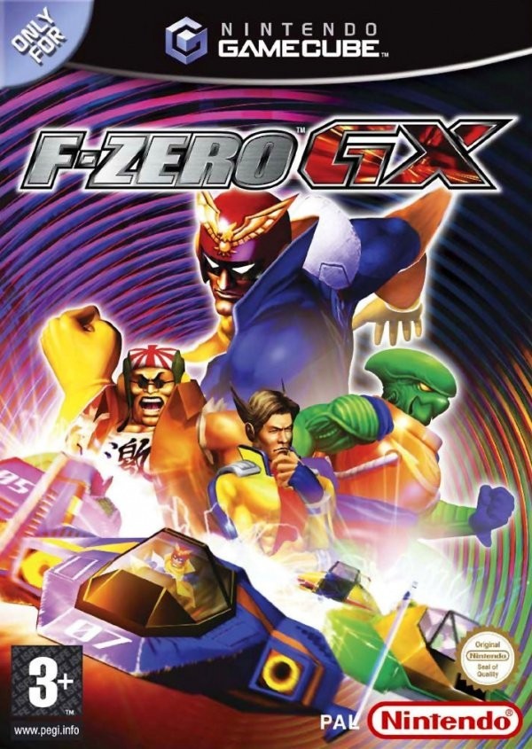 Portada oficial de F-Zero GX  GCN
