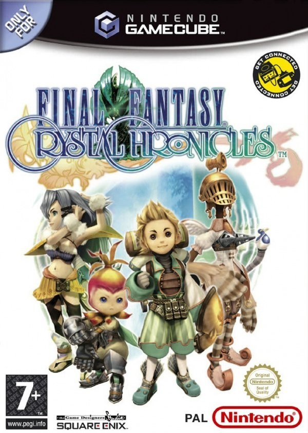 Portada oficial de Final Fantasy: Crystal Chronicles  GCN