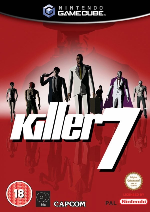Portada oficial de Killer7  GCN