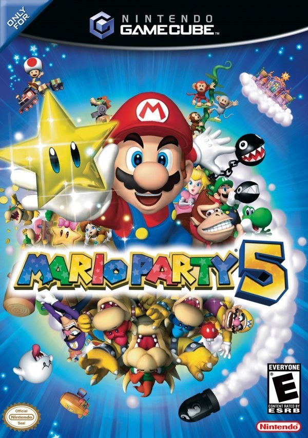 Portada oficial de Mario Party 5  GCN