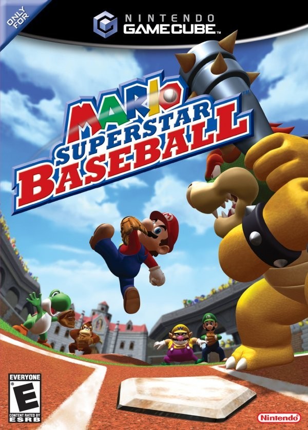 Portada oficial de Mario Superstar Baseball  GCN