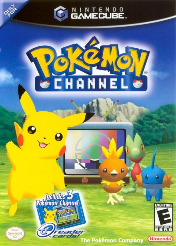 Portada oficial de Pokemon Channel  GCN