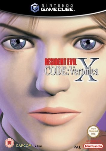 Portada oficial de Resident Evil Code: Veronica X  GCN