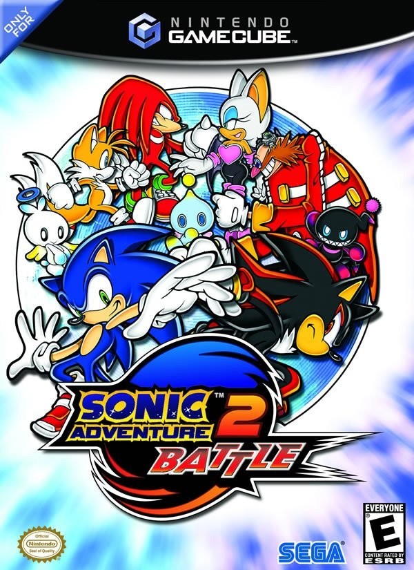 Portada oficial de Sonic Adventure 2: Battle  GCN