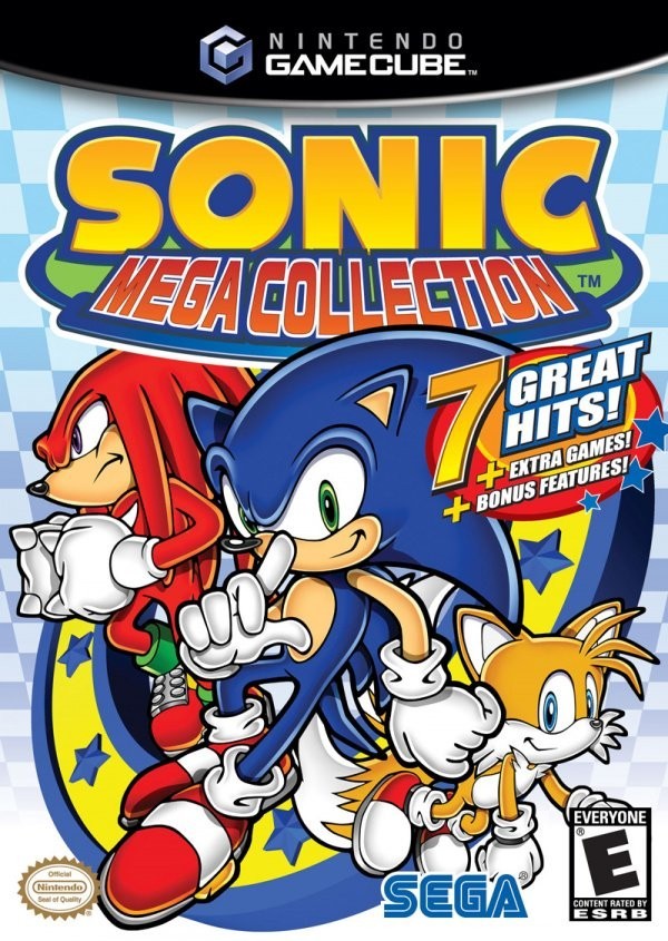 Portada oficial de Sonic Mega Collection  GCN
