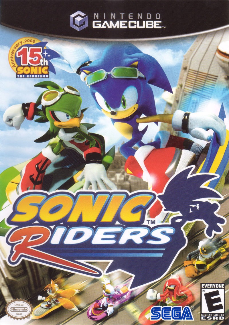Portada oficial de Sonic Riders  GCN
