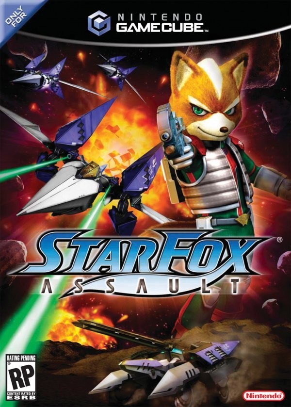 Portada oficial de Star Fox: Assault  GCN