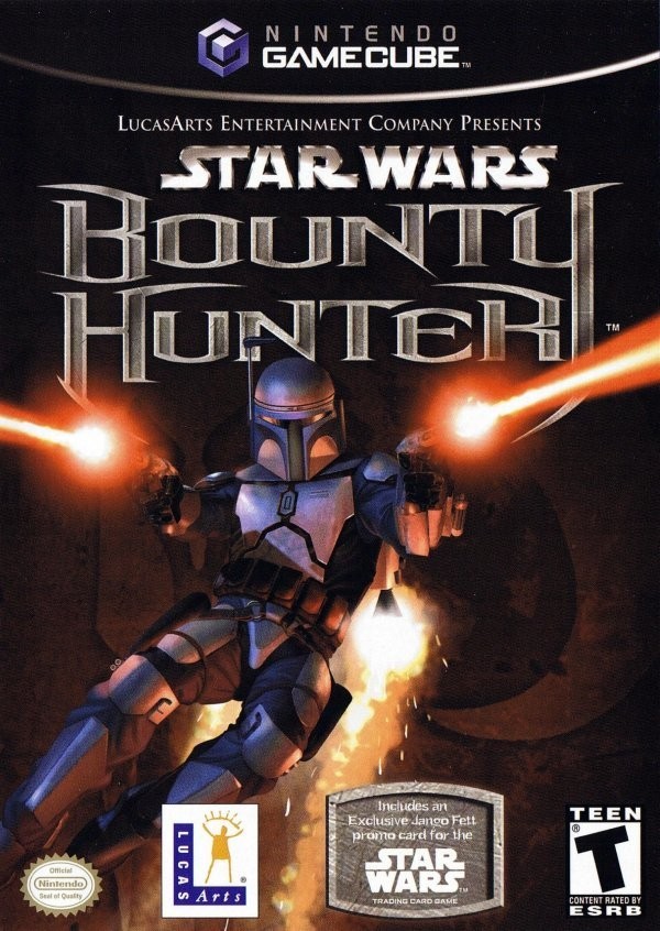Portada oficial de Star Wars: Bounty Hunter  GCN
