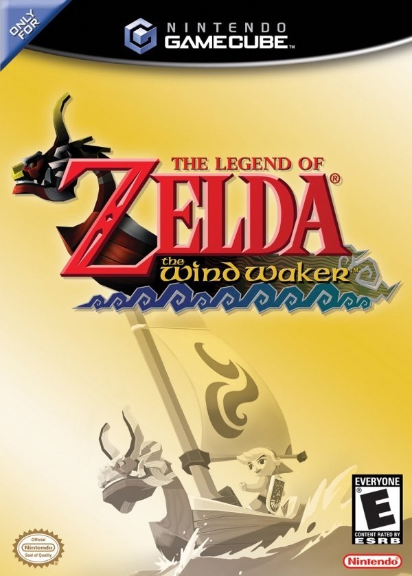 Portada oficial de The Legend of Zelda: The Wind Waker  GCN