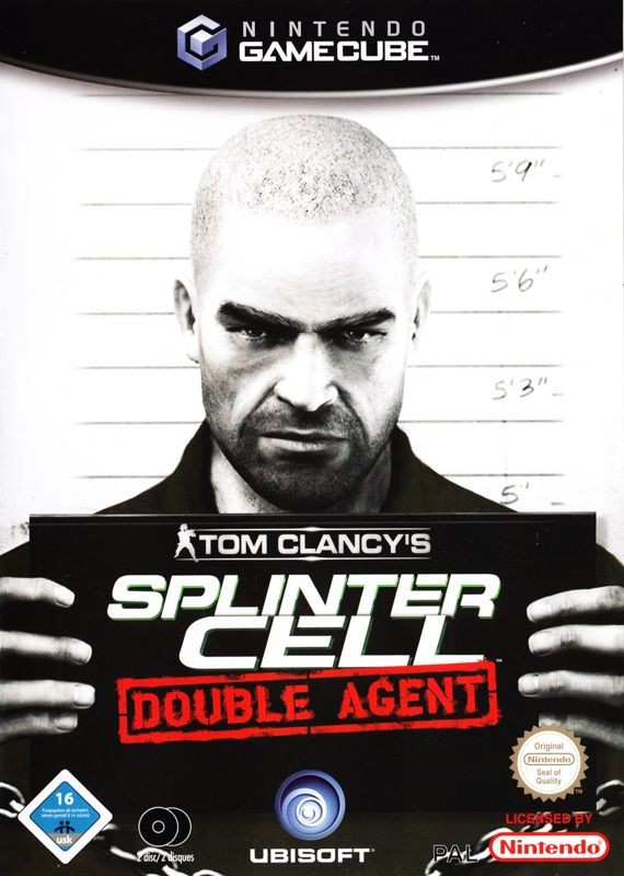 Portada oficial de Tom Clancy's Splinter Cell: Double Agent  GCN