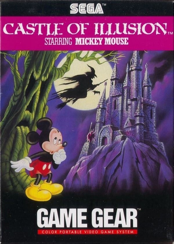 Portada oficial de Castle of Illusion Starring Mickey Mouse  GG