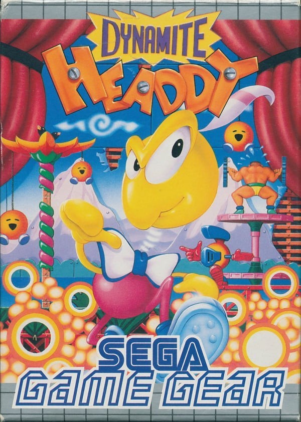 Portada oficial de Dynamite Headdy  GG