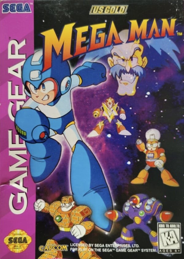 Portada oficial de Mega Man  GG