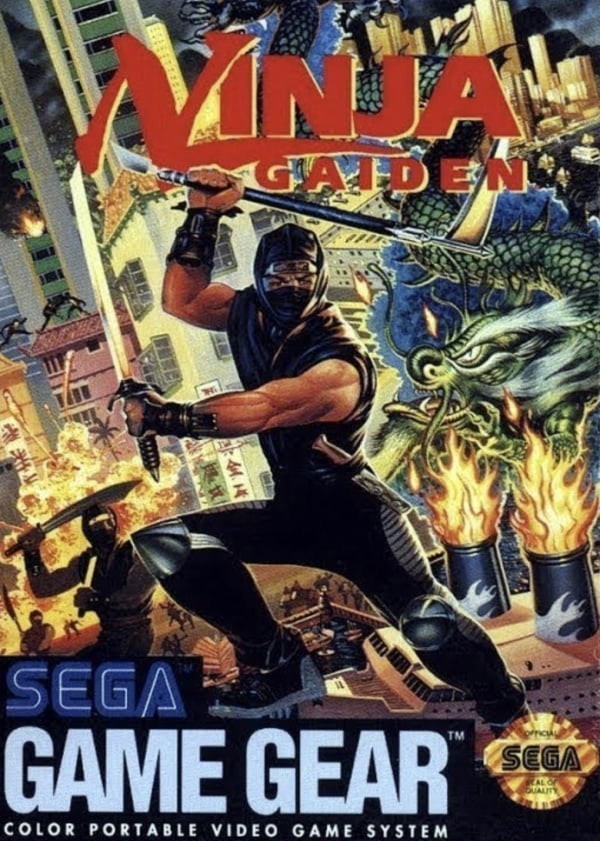 Portada oficial de Ninja Gaiden  GG