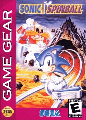 Portada oficial de Sonic Spinball GG