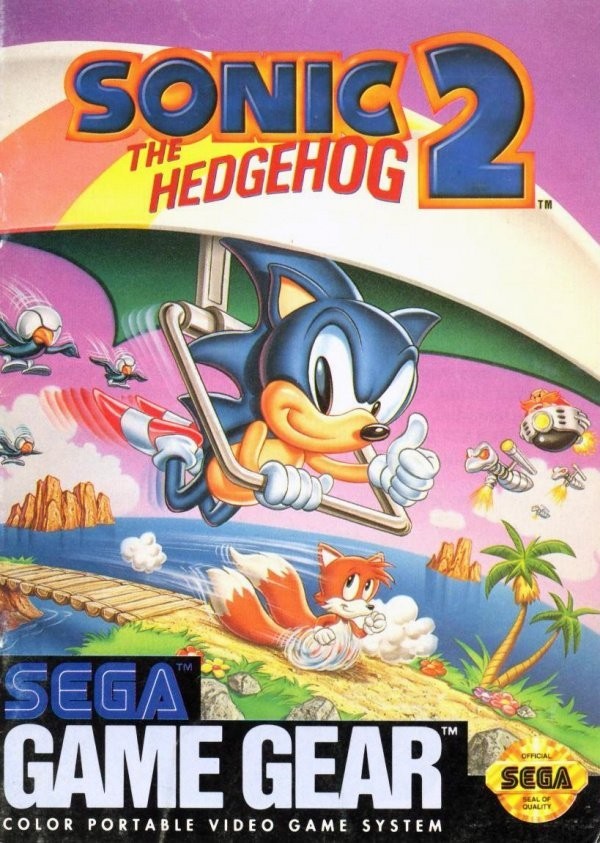 Portada oficial de Sonic the Hedgehog 2  GG