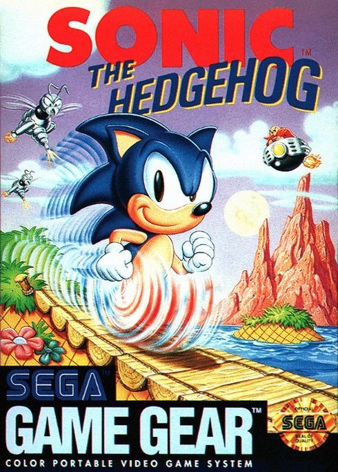 Portada oficial de Sonic the Hedgehog  GG