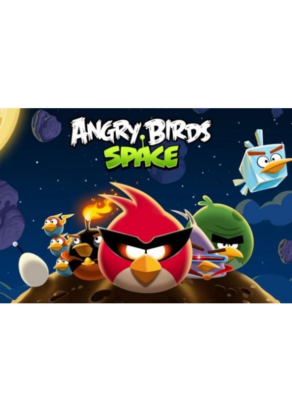 Portada oficial de Angry Birds Space IOS