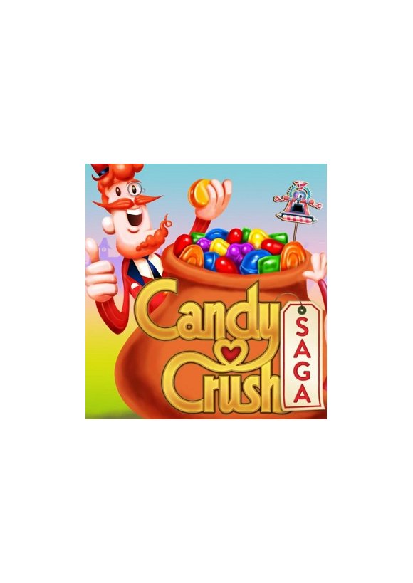 Portada oficial de Candy Crush Saga IOS