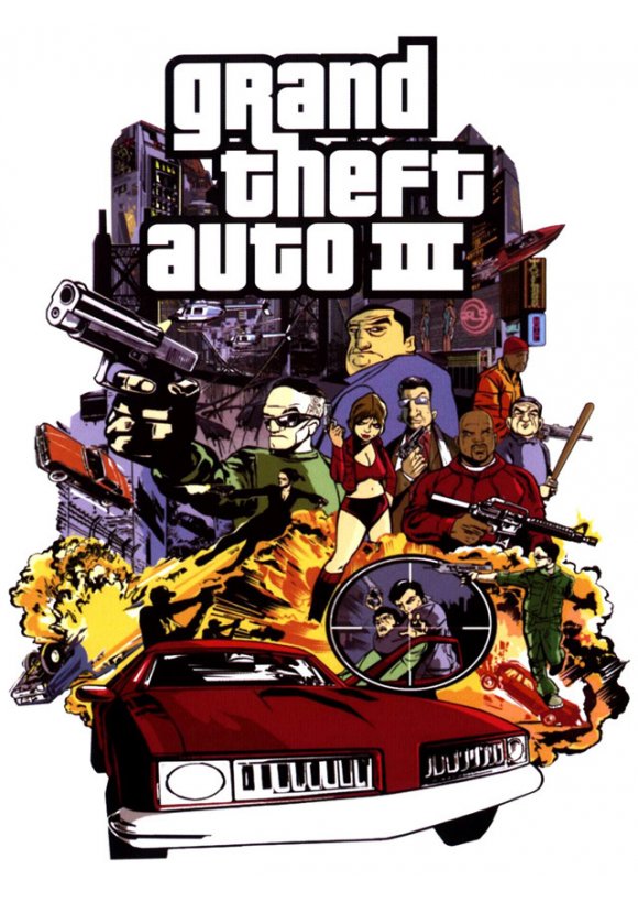 Portada oficial de Grand Theft Auto III IOS