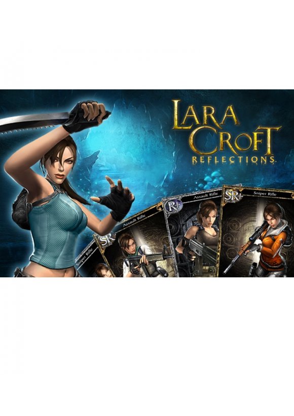 Portada oficial de Lara Croft Reflections IOS