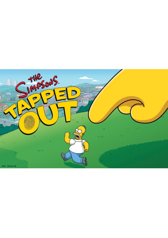 Portada oficial de Los Simpsons Springfield IOS