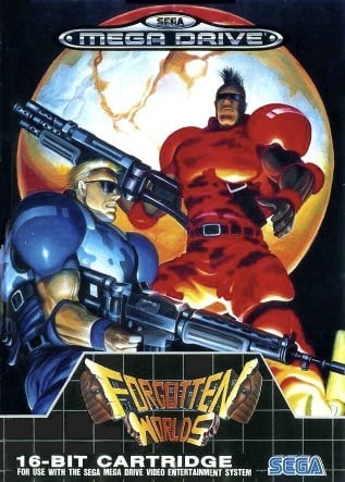 Portada oficial de Forgotten Worlds  MD