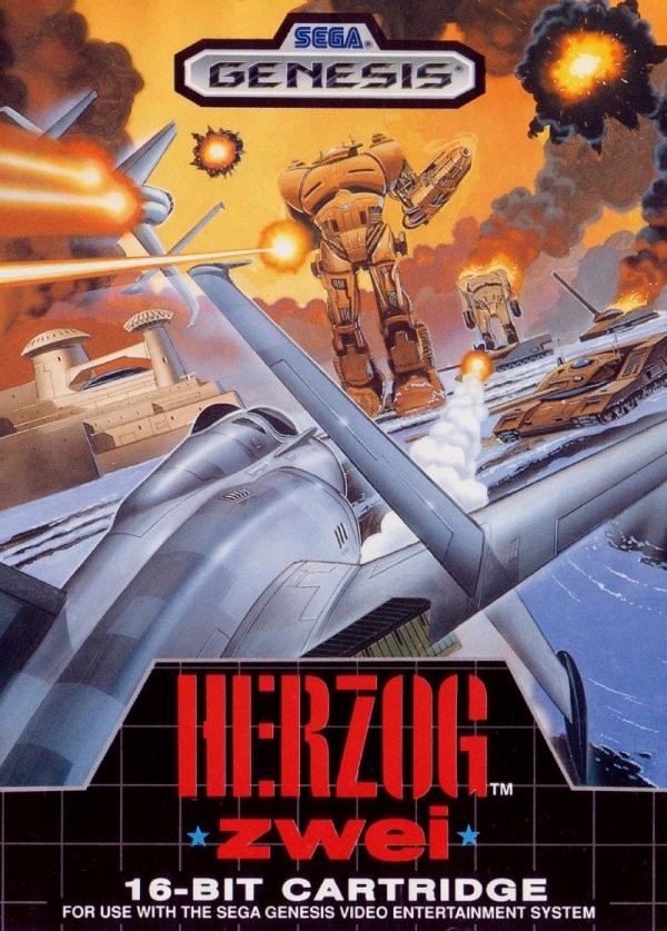 Portada oficial de Herzog Zwei  MD