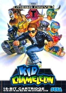 Portada oficial de Kid Chameleon  MD