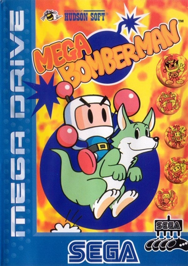 Portada oficial de Mega Bomberman  MD