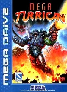 Portada oficial de Mega Turrican  MD