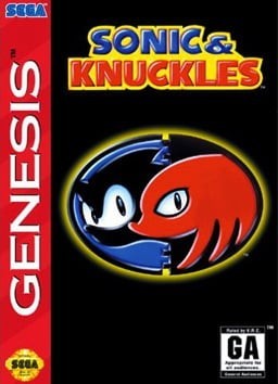 Portada oficial de Sonic & Knuckles  MD