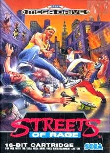 Portada oficial de Streets of Rage  MD