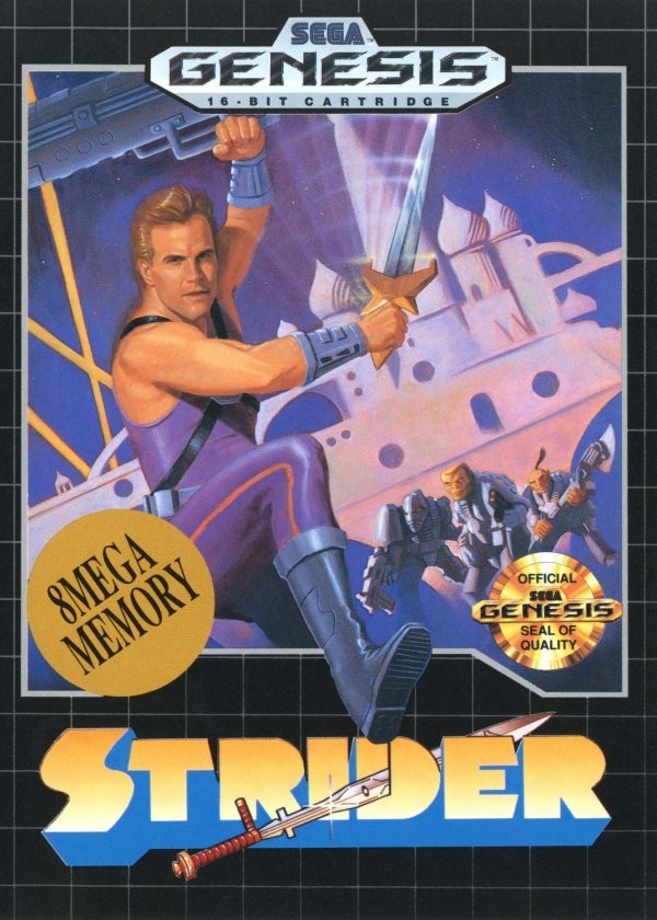 Portada oficial de Strider  MD