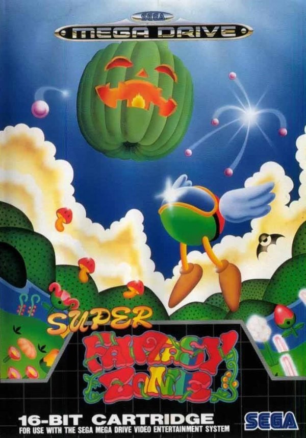 Portada oficial de Super Fantasy Zone  MD