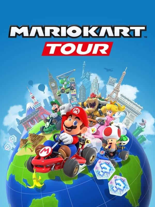 Portada oficial de Mario Kart Tour  MOBILE