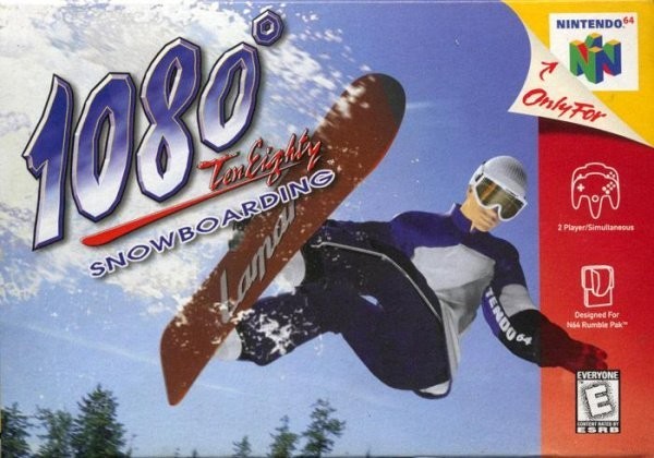 Portada oficial de 1080° Snowboarding  N64