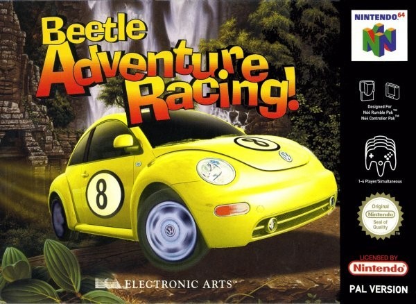 Portada oficial de Beetle Adventure Racing!  N64
