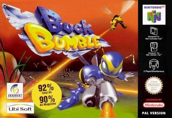 Portada oficial de Buck Bumble  N64