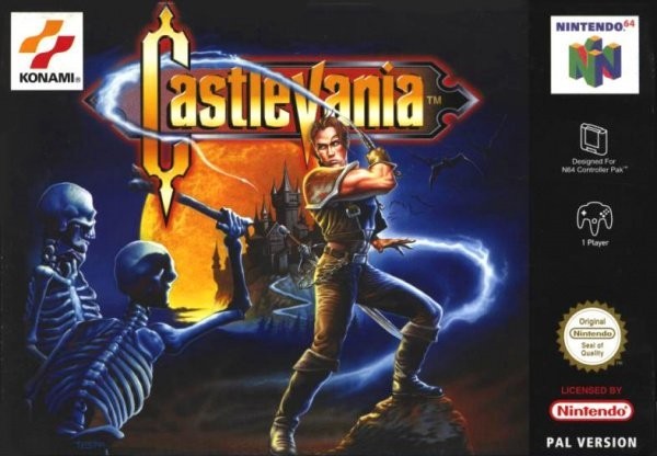 Portada oficial de Castlevania  N64