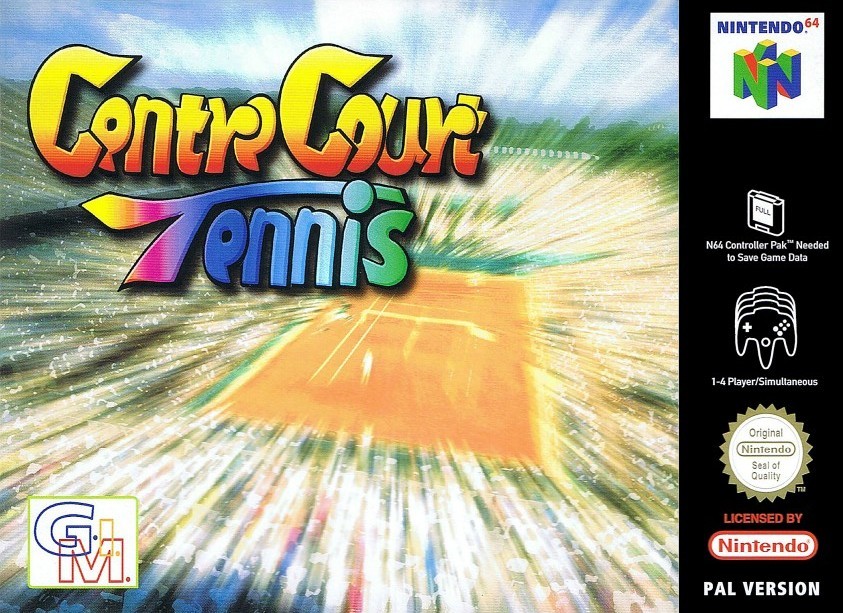 Portada oficial de Centre Court Tennis  N64