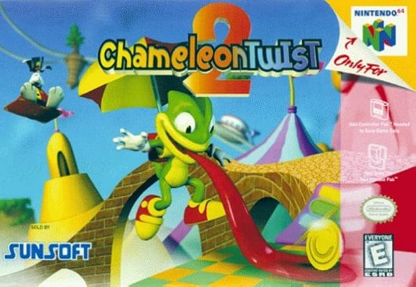 Portada oficial de Chameleon Twist 2  N64