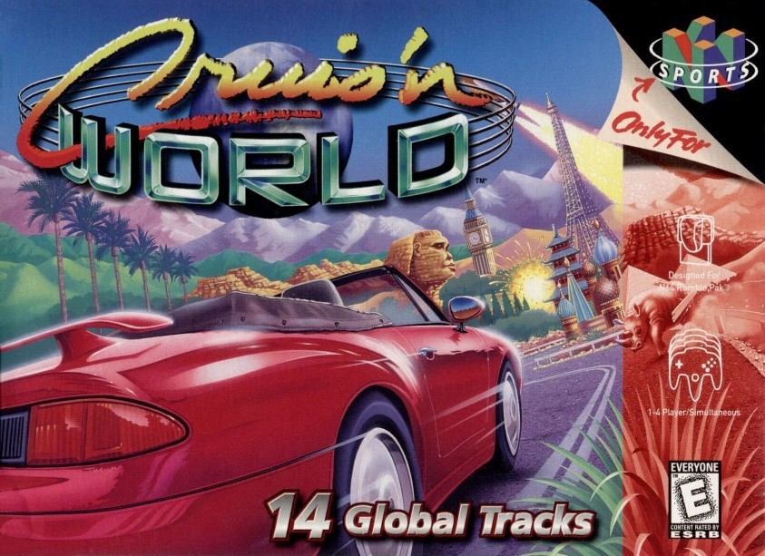 Portada oficial de Cruis'n World  N64